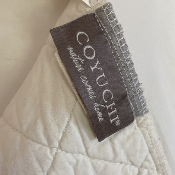 Coyuchi organic white quilted crib mattress pad organic cotton GOTS certified - Picture 11 of 12